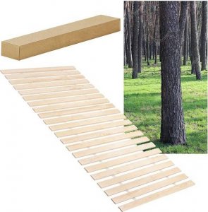 Springos Stelaż do łóżka drewniany premium 100x200 cm z listew UNIWERSALNY 15