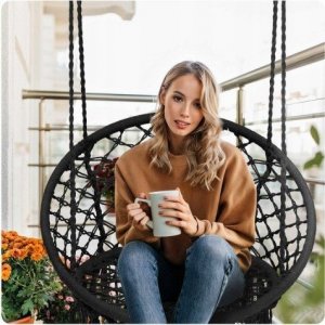 Huśtawka - Bocianie gniazdo 60 x 120 x 80 cm 11