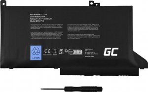 Bateria Green Cell Green Cell DJ1J0 do Dell Latitude 7280 7290 7380 7390 7480 7490 3