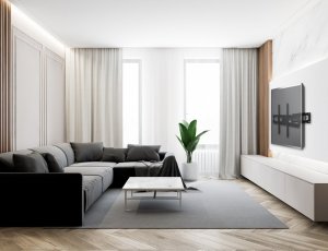 VETOUSON Uchwyt wieszak na telewizor TV 55 60 65 75 cali VX-610A 9