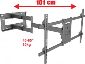 VETOUSON 101cm Długi narożny uchwyt do telewizora TV 40-65" 30kg wieszak TV VX-407B 11