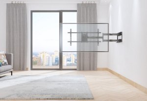 VETOUSON 101cm Długi narożny uchwyt do telewizora TV 40-65" 30kg wieszak TV VX-407B 12