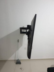 VETOUSON 101cm Długi narożny uchwyt do telewizora TV 40-65" 30kg wieszak TV VX-407B 4