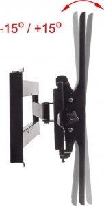 VETOUSON Długi 64cm Uchwyt Wieszak do Telewizora TV 32" 40" 43" 48" 50" 55" VX-200D 16