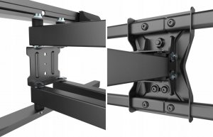 VETOUSON Ultra Mocny Uchwyt do Telewizora 32-80 cali Wieszak TV z maskownicami VX-645 B 11