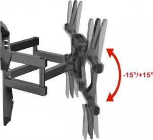 VETOUSON Ultra Mocny Uchwyt do Telewizora 32-80 cali Wieszak TV z maskownicami VX-645 B 5