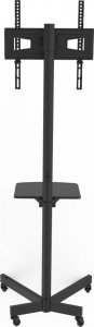 VETOUSON Mobilny Podłogowy STOJAK TV KLA-44 Stojak na telewizor z półką Uniwersalny 12
