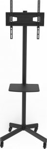 VETOUSON Mobilny Podłogowy STOJAK TV KLA-44 Stojak na telewizor z półką Uniwersalny 13