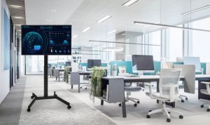 VETOUSON Mobilny Stojak TV Stojak do Telewizora Uniwersalny Podłogowy KLA-43 11