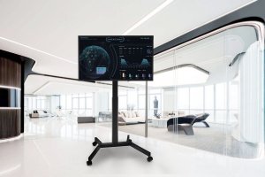 VETOUSON Mobilny Stojak TV Stojak do Telewizora Uniwersalny Podłogowy KLA-43 13