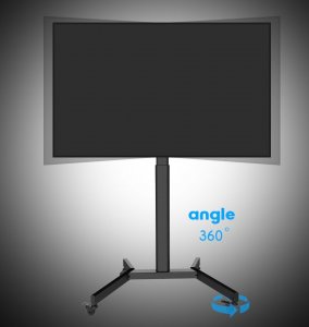 VETOUSON Mobilny Stojak TV Stojak do Telewizora Uniwersalny Podłogowy KLA-43 6