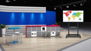 VETOUSON Stojak na monitor interaktywny lub telewizor 55-110" KART-110 Stojak do monitora interaktywnego 3