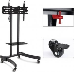 VETOUSON WYSOKI 190cm stojak na telewizor TV stojak do TV 32-70" KART-8 9