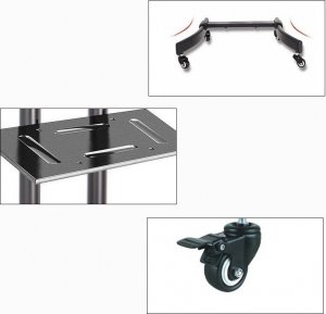 VETOUSON WYSOKI 190cm stojak na telewizor TV stojak do TV 32-70" KART-8 10