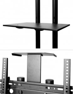 VETOUSON Stojak na telewizor 32-70" KART-14B mobilny Stojak TV do Telewizora 43 cale 48 cali 55 cali 65 cali 70 cali 11