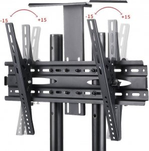 VETOUSON Stojak na telewizor 32-70" KART-14B mobilny Stojak TV do Telewizora 43 cale 48 cali 55 cali 65 cali 70 cali 14