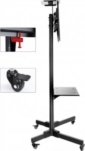 VETOUSON Stojak na telewizor 32-70" KART-14B mobilny Stojak TV do Telewizora 43 cale 48 cali 55 cali 65 cali 70 cali 9