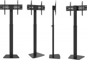 VETOUSON Wysoki Podłogowy stojak na telewizor TV 32-75" 50kg KART-15 Stojak do telewizora Stojak pod telewizor 9