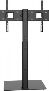 VETOUSON Podłogowy STOJAK pod Telewizor KLA-20 Stojak TV na Telewizor Obrotowy Regulowany 12