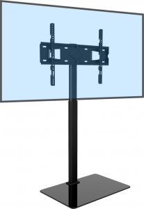 VETOUSON Podłogowy STOJAK pod Telewizor KLA-20 Stojak TV na Telewizor Obrotowy Regulowany 7