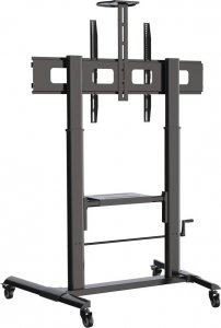 VETOUSON Stojak na Monitor Interaktywny Telewizor TV 55-110 cali Regulacja Wysokości 7