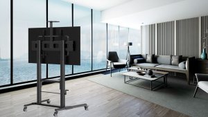 VETOUSON Stojak na Monitor Interaktywny Telewizor TV 55-110 cali Regulacja Wysokości 8