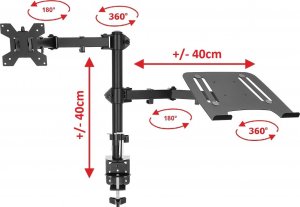 Uchwyt do komputera VETOUSON Biurkowy Uchwyt Do Monitora I Laptopa VX-141 4
