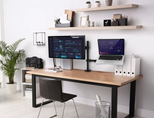 Uchwyt do komputera VETOUSON Biurkowy Uchwyt Do Monitora I Laptopa VX-141 7