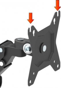 VETOUSON MARKOWY BIURKOWY UCHWYT na MONITOR 10-32 cale gazowy VX-091A OBROTOWY 360 stopni 11