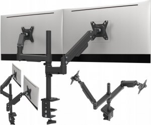 VETOUSON Uchwyt biurkowy na 2 monitory 13" - 32" (VX-092) 2