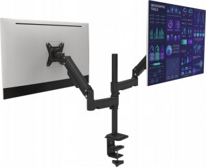 VETOUSON Uchwyt biurkowy na 2 monitory 13" - 32" (VX-092) 3