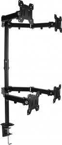 VETOUSON Uchwyt biurkowy na 4 monitory 10" - 27" (VX-24A) 16