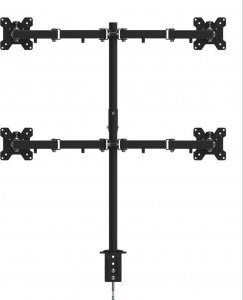 VETOUSON Uchwyt biurkowy na 4 monitory 10" - 27" (VX-24A) 6