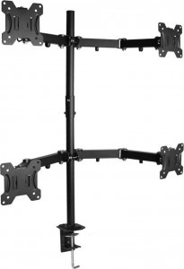VETOUSON Uchwyt biurkowy na 4 monitory 10" - 27" (VX-24A) 10