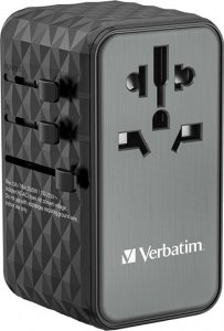 Verbatim Adapter podróżny World-to-World UTA-06 czarny 3