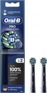 Końcówka Oral-B Końcówki do szczoteczek - Oral-B EB50BRB CrossAction czarny 2 szt. 1