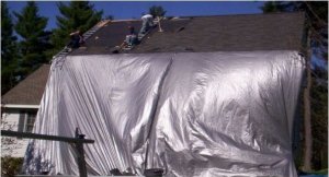 Plandeka PrzydaSie Plandeka Plandeki Pe Srebrna Wzmacniana 2X3 130G 5