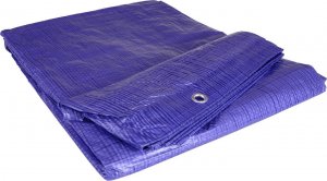 Plandeka PrzydaSie Plandeka Plandeki Pe Niebieska Wzmacniana 5X6 2