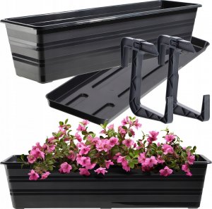 Kadax KADAX Skrzynka Balkonowa Doniczka Z Uchwytami 60cm 11