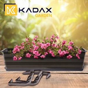 Kadax KADAX Skrzynka Balkonowa Doniczka Z Uchwytami 60cm 2