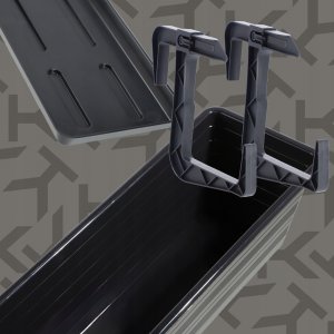 Kadax KADAX Skrzynka Balkonowa Doniczka Z Uchwytami 60cm 10