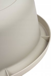 Kadax KADAX Miska Plastikowa 2L Miednica Okrągła Biała 9