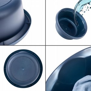 Kadax KADAX Miska Plastikowa 4L Miednica Okrągła Granat 8