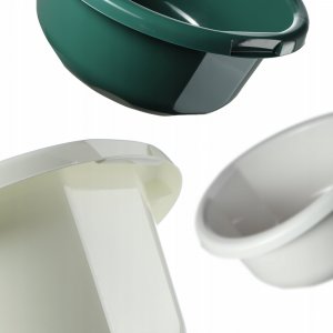 Kadax KADAX Miska Plastikowa Okrągła 2,5L Na Pranie Miednica Misa Z Uchwytami 9