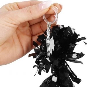 Springos Obciążenie do balonów 130 g foliowe ciężarek czarny UNIWERSALNY 4