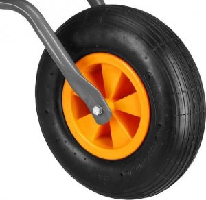 Springos Taczka ogrodowa stal ocynkowana 65 L UNIWERSALNY 4