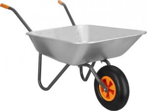 Springos Taczka ogrodowa stal ocynkowana 65 L UNIWERSALNY 8