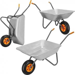 Springos Taczka ogrodowa stal ocynkowana 65 L UNIWERSALNY 10