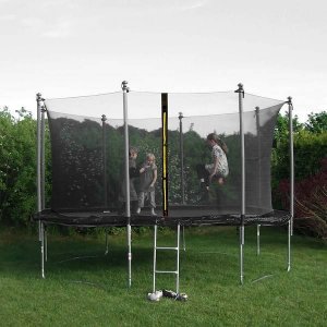 Trampolina ogrodowa Springos Trampolina ogrodowa dla dzieci 8 FT 245cm z siatką i drabinką UNIWERSALNY 2