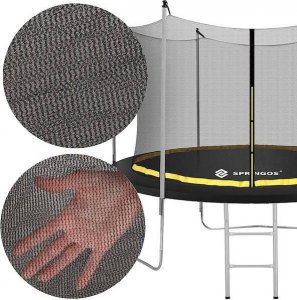 Trampolina ogrodowa Springos Trampolina ogrodowa dla dzieci 8 FT 245cm z siatką i drabinką UNIWERSALNY 9